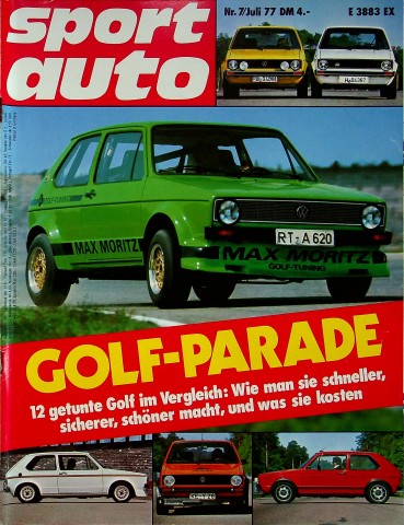 Deckblatt Sport Auto (07/1977)